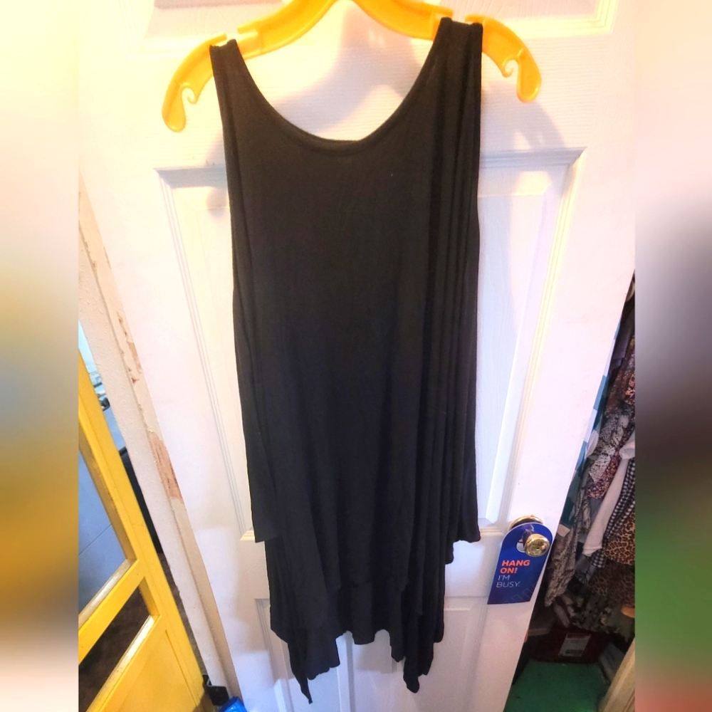 Long black shawl dawls
